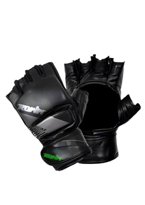 Gants d'entraînement MMA personnalisés en cuir, gants de combat sportifs avec coutures renforcées, rembourrage absorbant les chocs et fermeture Velcro - Product Image 1