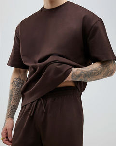 Conjunto de Camisa y Pantalones Cortos Casuales de Verano para Hombre, Personalizados con Logotipo, de Secado Rápido, Unisex - Product Image 3