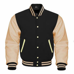 Chaquetas Varsity de Béisbol Vintage con Bordado Personalizado OEM, Chaquetas de Invierno para Hombre con Cuello Alto, Tallas Grandes, Camuflaje, Dibujos Animados, Impermeables - Product Image 6