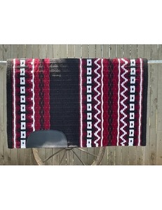 ผ้ารองอานม้าแบบตะวันตกคุณภาพพรีเมียม ผ้ารองอานม้าทำมือจากขนสัตว์ สำหรับแข่งบาร์เรลเรซซิ่งและขี่ม้าในฟาร์ม - Product Image 2