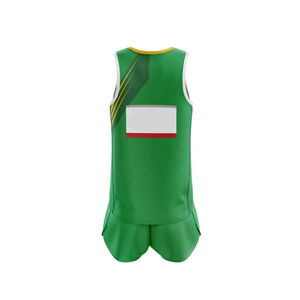 Servicio OEM, Uniforme de Atletismo de Poliéster Estampado, Ligero y Transpirable, Logotipo Personalizado, Tallas para Hombre Adulto, Color Sólido - Product Image 3