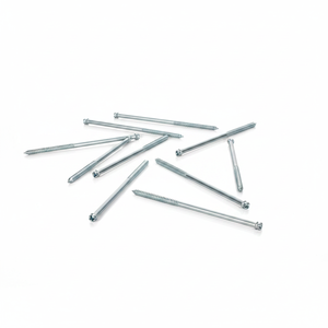 Vis à tête fendue métrique en acier au carbone zingué, classes 4.8 et 6.8, 6,8 pouces, filetage partiel, double extrémité - Product Image 5