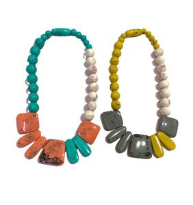 Collar de Moda, Joyería de Resina Hecha a Mano con Diseño y Color Personalizados - Product Image 6