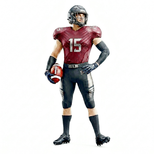 Moisture Wicking Fitted American Football Jersey with Pant Comfortable to use of All Seasons Custom Sublimation Printed Clothes - Product Image 1