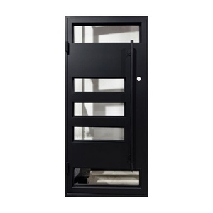 Royal Luxury Hand-forged Iron Entrance Gate Rust-Resistant Easy Assembly Modern Arched Design Decorative Patterned <b>Frame</b> <b>Swing</b> - Product Image 2
