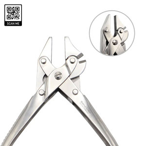 All New Flat Nose Orthopedic Surgical Instrument <b>Set</b> Stainless Steel Wire Cutting <b>Pliers</b> Bone Holding Forceps - Product Image 4