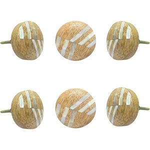 Boutons de tiroir et de meuble en nacre de qualité supérieure, avec incrustations en nacre et en résine, à prix compétitif. - Product Image 6