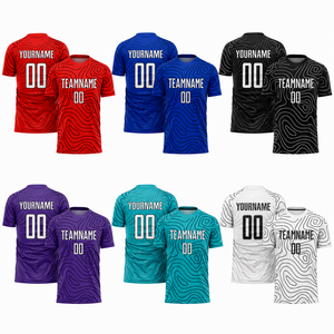 Camiseta de Fútbol Personalizada Sublimada, Uniforme de Entrenamiento Personalizado para Equipos, Fabricante OEM ODM de Marca Privada - Product Image 2