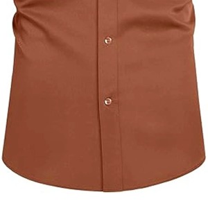 เสื้อเชิ้ตแขนยาวทรงเข้ารูป ผลิตจากผ้าฝ้าย 100% สำหรับธุรกิจ - Product Image 4