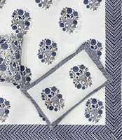 Parure de lit en coton brossé imprimé à la main avec motif floral, textile de maison, draps imprimés, achat direct du fournisseur