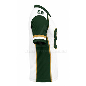 Maillot de sport à manches courtes pour football américain, tenue d'équipe athlétique, vêtements personnalisés, vente en gros - Product Image 5