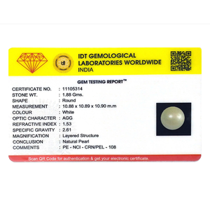 Perla Suelta de 9.4 Quilates, Gema Impresionante para Joyería Fina - Product Image 3