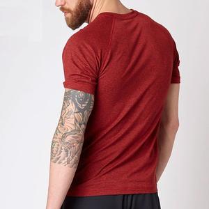 T-shirt de sport pour hommes et femmes, hauts de musculation, fitness, design compressif ajusté, vêtements de gym pour hommes et femmes - Product Image 6