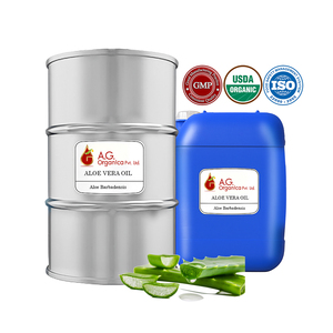 น้ำมันอโลเวร่าออร์แกนิคบริสุทธิ์ AG Organica สำหรับบำรุงผิวและเส้นผม ราคาขายส่ง ปริมาณมาก รับผลิตแบบ OEM/ODM - Product Image 3