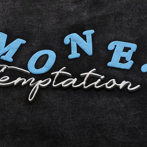 Camiseta Lisa de 270G al por Mayor, Camiseta de Color Sólido Lavado a Granel, Camiseta de Manga Corta Oversize Estampada para Hombre Tallas Grandes - Product Image 6