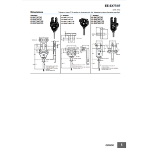 สาย EE-SX770แบบบางสำหรับ Omron พร้อมเซ็นเซอร์ไมโครถ่ายภาพ - Product Image 1