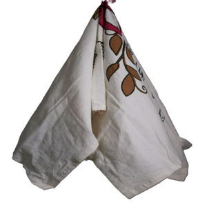 ผ้าเช็ดครัวลายดอกเลมอนแบบแห้งเร็ว ผลิตจากผ้าฝ้ายรีไซเคิล เป็นมิตรต่อสิ่งแวดล้อม ใช้แล้วทิ้งได้ สำหรับการใช้งานผ้าเช็ดชาอย่างยั่งยืน  ลดราคาพิเศษ - Product Image 1