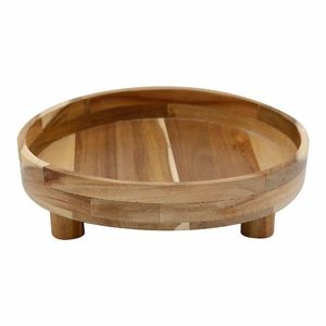Soporte Decorativo de Madera Artesanal de Una Sola Capa para Exhibición, Decoración Moderna de Escritorio, Vajilla Sostenible Apta para Lavavajillas - Product Image 5