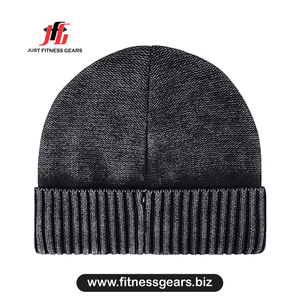 Gorro de Punto de Color Sólido, Gorro de Invierno Unisex para Adultos de 56-58 cm, Ropa Casual para Exteriores - Product Image 2