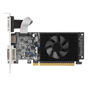 การ์ดจอ <span class=keywords><strong>GeForce</strong></span> <span class=keywords><strong>GT</strong></span> <span class=keywords><strong>210</strong></span> สำหรับคอมพิวเตอร์ตั้งโต๊ะ สำนักงาน ธุรกิจ อัพเกรดพีซี หน่วยความจำ GDDR3 1GB 64 บิต รองรับ VGA DVI กำลังไฟต่ำ จากผู้ผลิต - Product Image 1