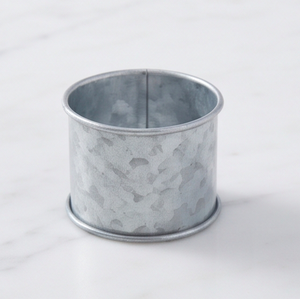 Galvanized <b>Napkin</b> Rings Holders <b>Silver</b> Metal Stainless Steel Suitable For Table Decoration Kitchenware Items - Product Image 2
