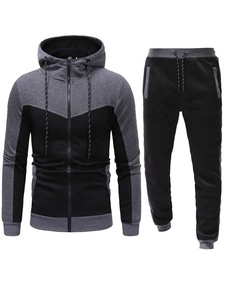 100% coton à manches longues hommes hiver à capuche solide survêtement en gros couleur personnalisée Logo tirer sur haute qualité poids lourd - Product Image 3