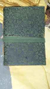 Embossed Leather Journals with Hand Tooled Covers, Vintage <b>Wrap</b> Closure & Gold-Edge Handmade <b>Paper</b> Pages - Product Image 3