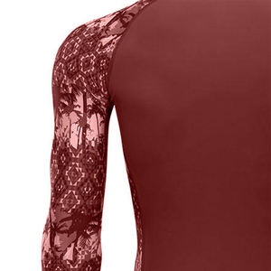 เสื้อแรชการ์ดสำหรับเล่นเซิร์ฟแบบยูนิเซ็กซ์ ป้องกันรังสียูวี ระบายอากาศได้ดี เป็นมิตรกับสิ่งแวดล้อม ต้านเชื้อแบคทีเรีย ผลิตจากผ้าสแปนเด็กซ์/โพลีเอสเตอร์ แขนยาว เหมาะสำหรับดำน้ำ - Product Image 6