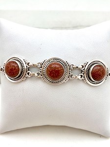 Sunstone <b>Adjustable</b> <b>Bracelet</b> Handmade Gemstone Jewelry Elegant Women Gift Wholesale Supplier - Product Image 5