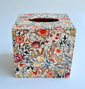 Boîte de rangement en papier au design personnalisé avec design fait à la main Boîte à mouchoirs en bois à usage de restaurant d'hôtel de luxe Meilleure qualité par l'Inde - Product Image 4