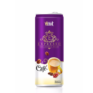 เครื่องดื่มกาแฟรสโมคค่า บรรจุกระป๋องอะลูมิเนียม 250 มล. พร้อมดื่ม VINUT สำหรับผู้นำเข้าระดับโลก ผู้จัดจำหน่ายขายส่ง และผู้จัดจำหน่าย HoReCa - Product Image 4