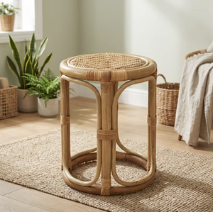 Ensemble table et tabourets 2 places en rotin moderne, étanche, écologique et portable pour chambre et extérieur, garantie 2 ans, idéal appartement et hôtel - Product Image 6
