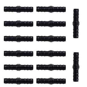 Conector Adaptador de Manguera de Riego por Goteo de Polipropileno Negro de 16 mm para Jardín, Granja, Invernadero y Césped - Product Image 4