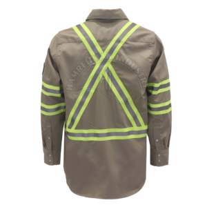 FR <b>Fire</b> <b>Resistant</b> Cotton 100% Uniform FR <b>Clothing</b> Flame <b>Resistant</b> Fireproof Welding Factory Supply NFPA 2112 Long Sleeve Welder - Product Image 6