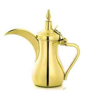 Tetera de metal de calidad premium para café y té, duradera, para servir bebidas en el hogar, cocina, restaurante y hotel. - Product Image 3