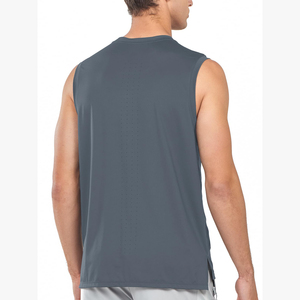 <b>Men</b> Gym <b>Vest</b> <b>Men</b>’s Summer Gym Tank Tops Cotton Breathable Outdoor Sleeveless Fitness Tops <b>Men's</b> Casual Wear Tank - Product Image 2