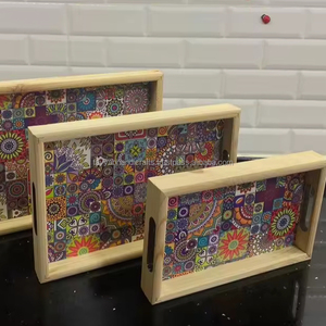 Customise Wooden Serving <b>Tray</b> for Appetisers <b>Snacks</b> and More Perfect for Entertaining - Product Image 1