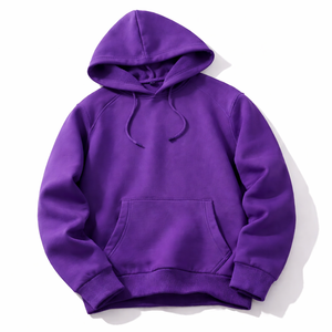 Vente en gros de sweats à capuche unisexes surdimensionnés en molleton de coton épais de qualité supérieure, imprimés en sérigraphie, en vrac - Product Image 5