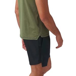 Best Quality Custom Logo <b>Men</b> Sports <b>Singlet</b> Polyester Plain Blank Fitness Gym Tank Top - Product Image 2