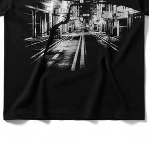 เสื้อยืดโอเวอร์ไซส์ผ้าคอตตอนหนา 300gsm พรีเมียม ปักลายได้ตามสั่ง แบบเรียบ ไหล่ตก สไตล์ฮิปฮอป สตรีทแวร์ - Product Image 3