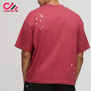 Conjunto de Camiseta y Pantalones Cortos para Hombre CARE MASTER, Cómodo, Venta al Por Mayor, Personalizado, de Alta Calidad, Color Sólido, Conjuntos de Verano - Product Image 5