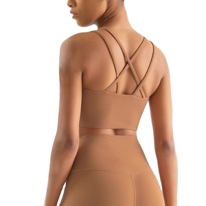 I-Word Undershirt Ropa deportiva Mujer Gym Bra Pads Sujetadores deportivos Sujetadores sin mangas para mujeres Verano Belleza Lencería Interior Adelgazamiento Wrap - Product Image 1