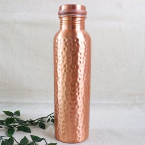 <b>Copper</b> <b>Bottle</b> 1 Litre <b>Copper</b> <b>Bottle</b> Leak Proof Food Safe Dishwasher Microwave Safe 950ml for Business - Product Image 6