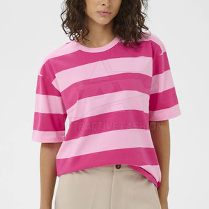 Camiseta Holgada de Diseño Moderno para Mujer, Material de Alta Calidad, Corte Holgado, Estilo Informal para Uso Diario - Product Image 3