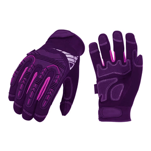 Premium Quality Custom Heavy Duty Leather Protective Smooth Grip Safety <b>Gloves</b> Anti-Impact Anti-Slip Features 10-inch Length - Product Image 1