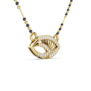 Collar con Colgante de Diamante en Forma de Ojo, Diseño de Joyería Elegante y de Lujo para Mujer, Uso Diario, Bodas y Fiestas - Product Image 3