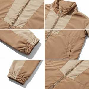 Wholesale Men's <b>Hooded</b> Waterproof Windproof Softshell Windbreaker <b>Jacket</b> with Quick-Dry Zipper Closure - Product Image 3