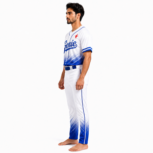 Uniforme de Béisbol Profesional Transpirable de Alto Rendimiento, Ropa de Equipo de Béisbol, Uniforme de Béisbol Hecho con Tela Ligera de Secado Rápido - Product Image 4
