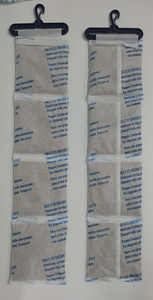 Desecante de Arcilla Activada, Absorbente de Humedad Mineral Industrial, Bolsa Colgante para Contenedores y Muebles, 1 kg/1 bolsa - Product Image 3