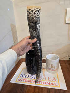 Corne de Buffalo de haute qualité bateau Viking corne à boire artisanat naturel de Style Animal artisanal pour les célébrations de Noël Pâques - Product Image 5